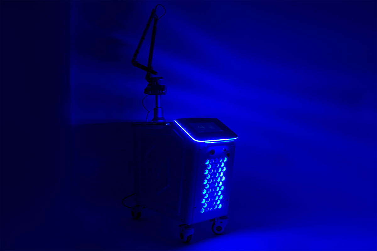 Лазер Nd:YAG для удаления татуировок Pulsar TL-600 Neo red